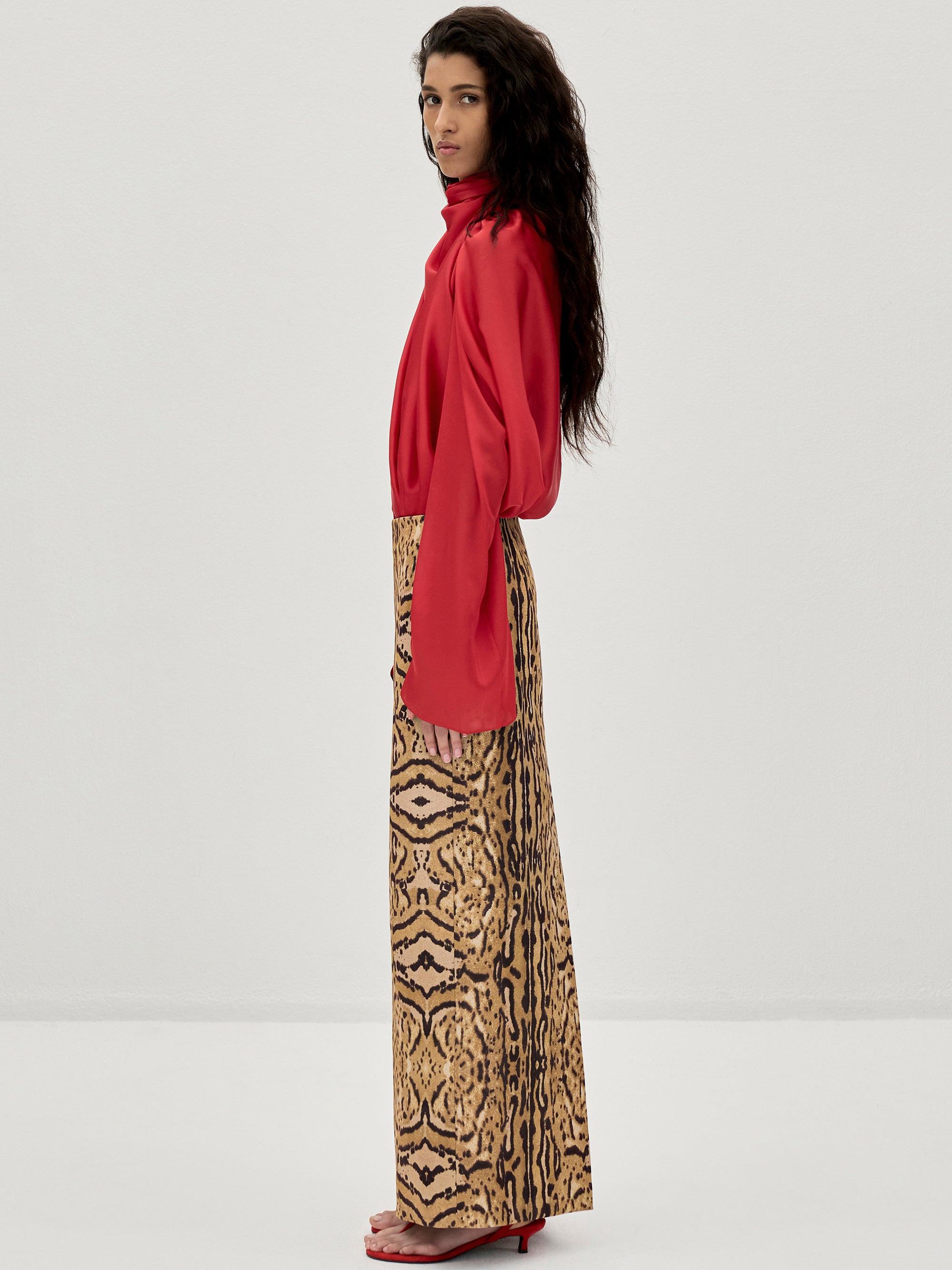Saya Column Skirt