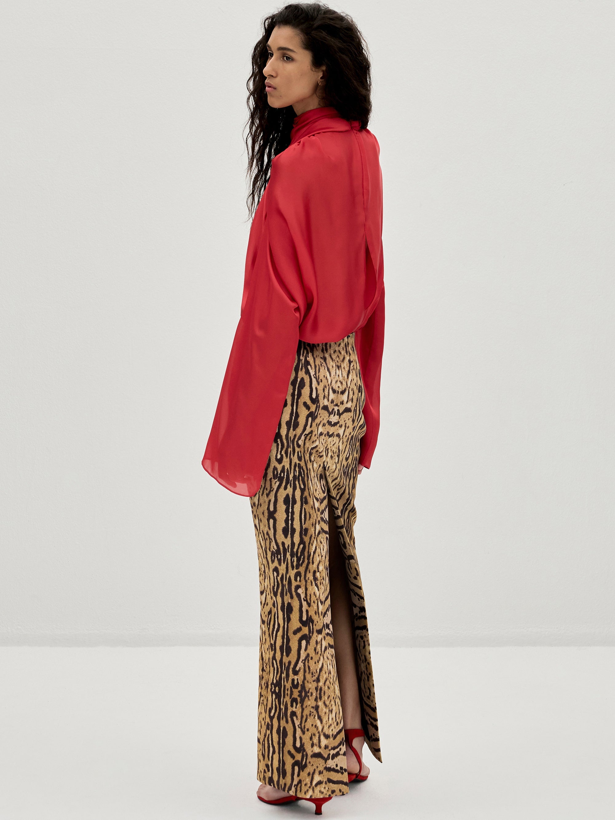 Saya Column Skirt