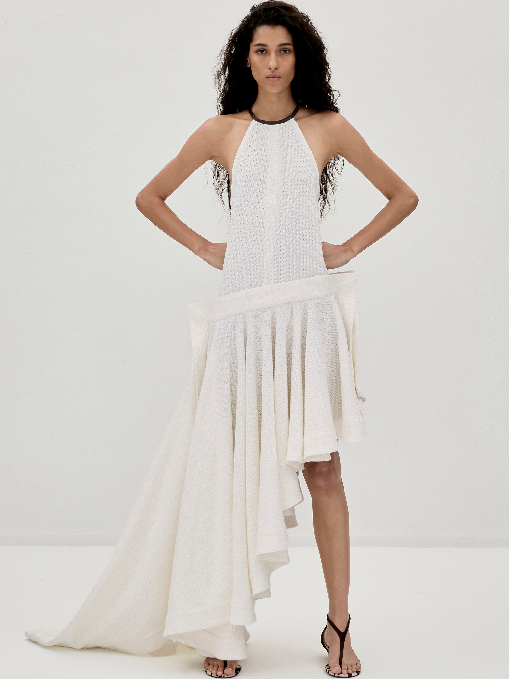 Elyra Dress, White