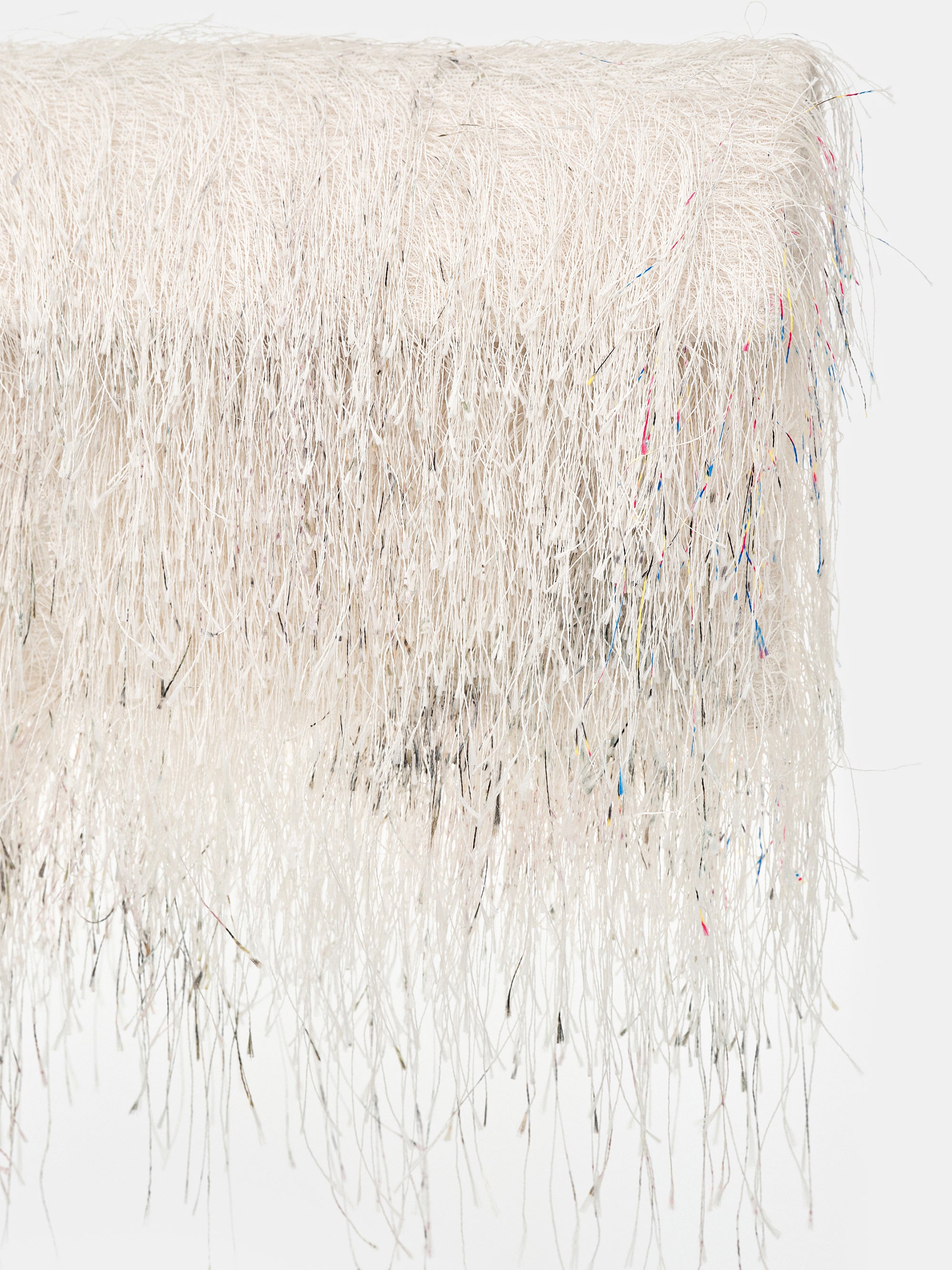 Lirrea Medium Clutch, White