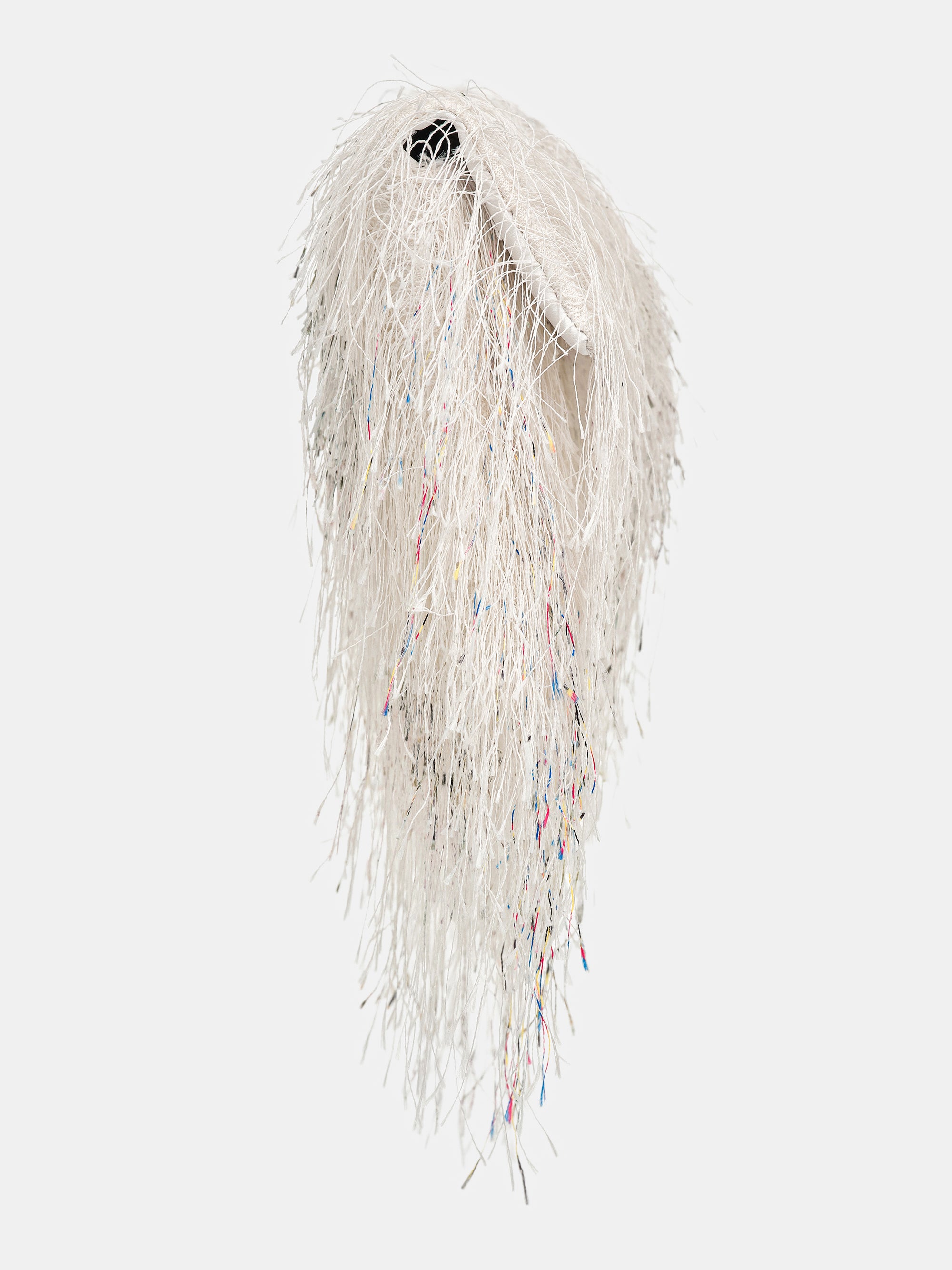 Lirrea Extra Large Clutch, White