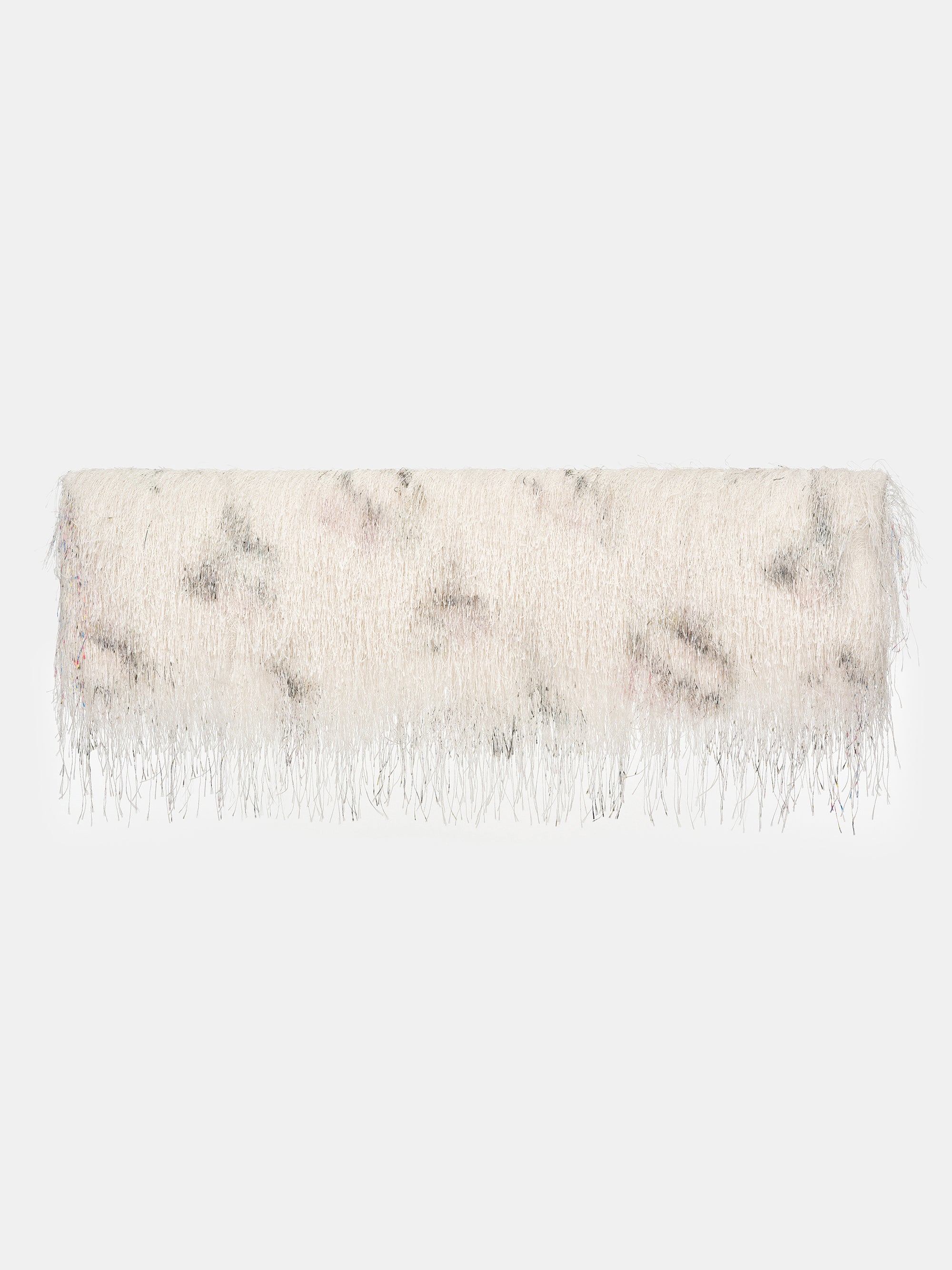 Lirrea Extra Large Clutch, White