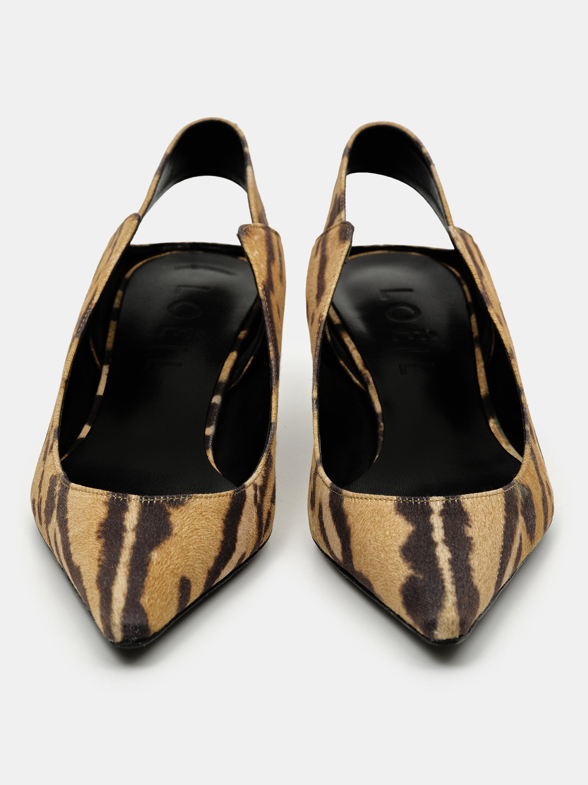 Kaelis Slingback Pumps, Brown