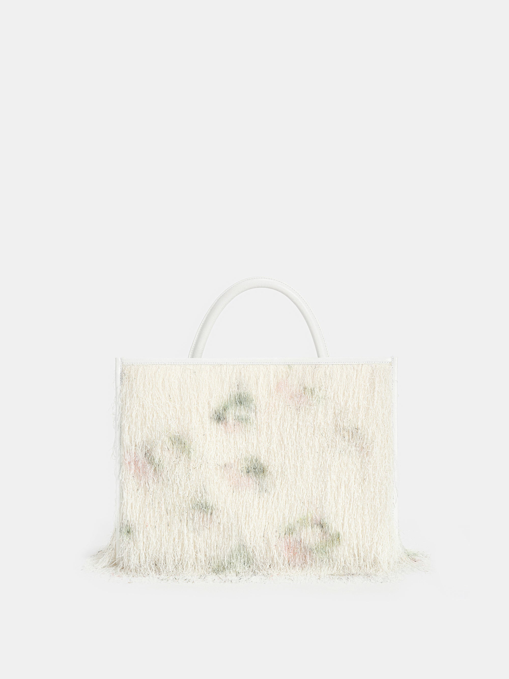 Cerine Fringe Top Handle Bag