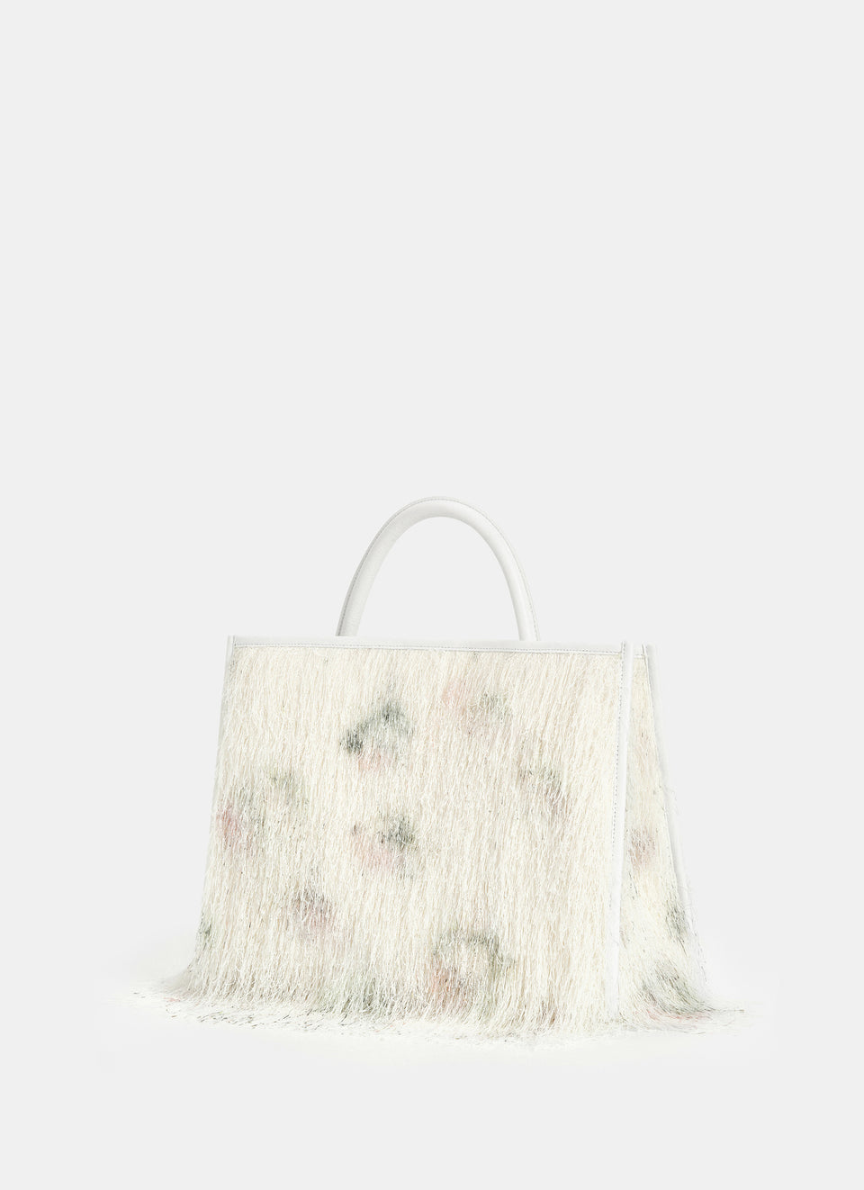 Cerine Fringe Top Handle Bag