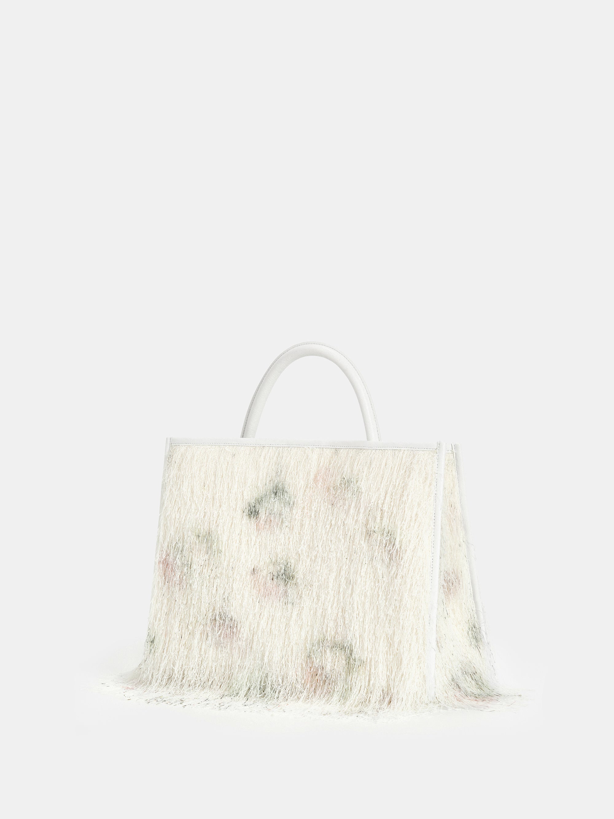 Cerine Fringe Top Handle Bag