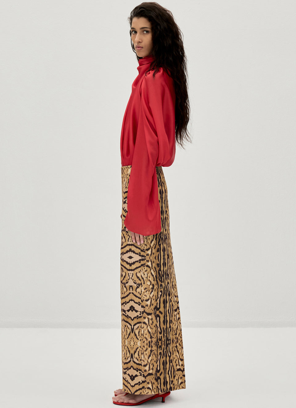 Saya Column Skirt