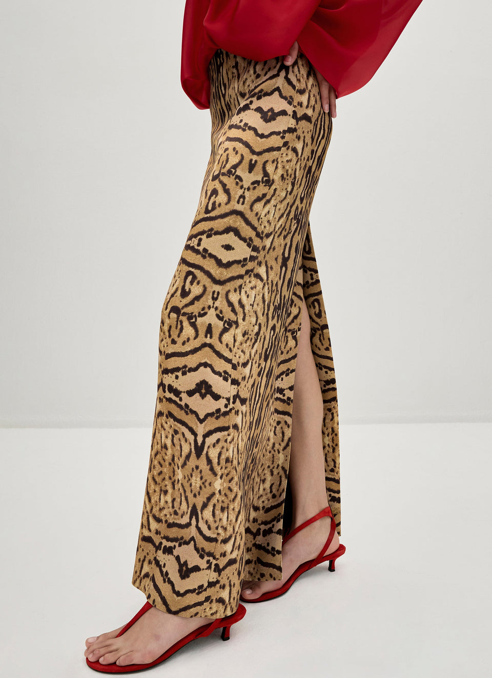 Saya Column Skirt