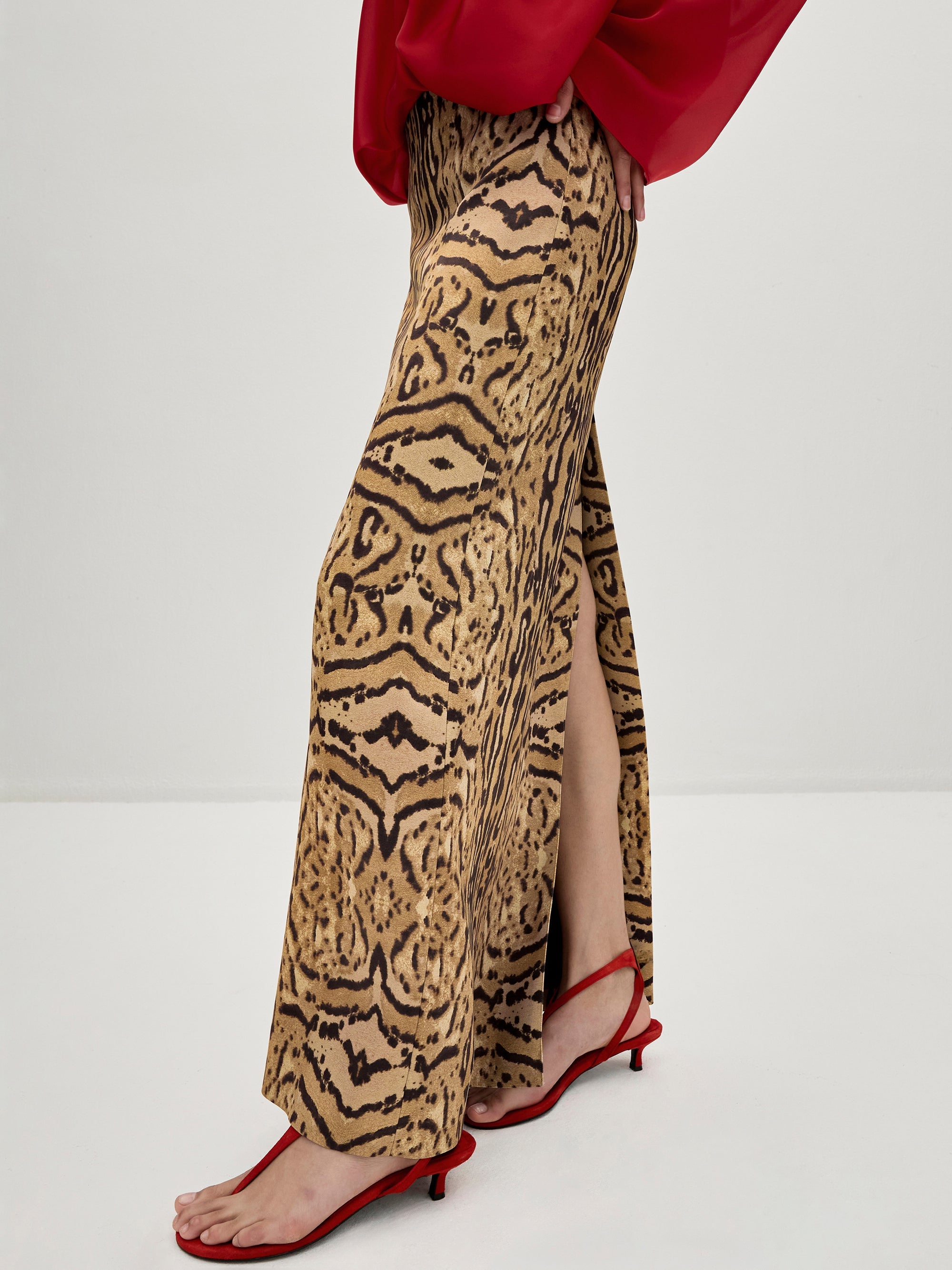 Saya Column Skirt